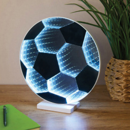Football Infinity Neon Light White - thumbnail 1