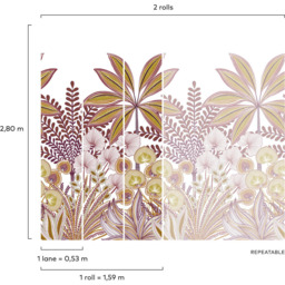 Grandeco Jody Mural 3 Lane Wall Mural - thumbnail 4