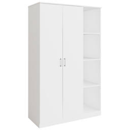 GFW Bailey 2 Piece White Bedroom Furniture Set - thumbnail 4