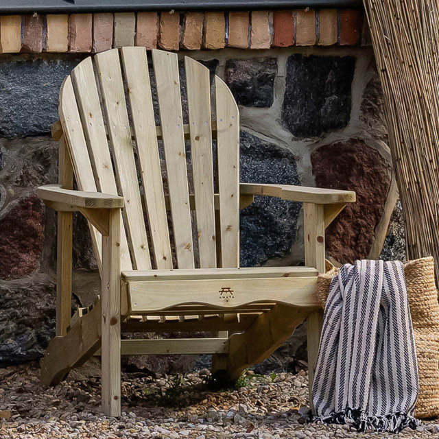 AMATA Ungurs Green Adirondack Chair - image 1