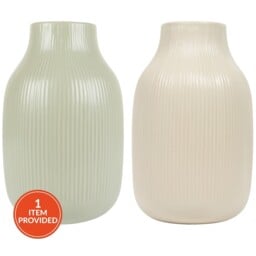 Single Ione Ceramic Vase 30cm in Assorted styles