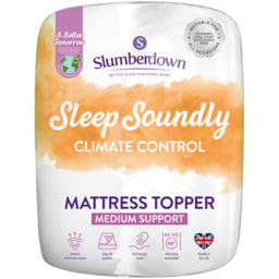 Slumberdown Double Sleep Soundly Climate Control Mattress Topper