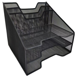 Black Mesh File Folder