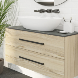 Wetwall Compact Marbre Celeste Vanity Worktop 1500 x 425mm