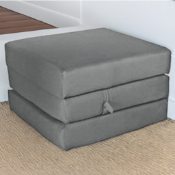 Kaikoo Single Grey Foldable Mattress Bed - thumbnail 1