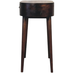 Artisan Furniture Albion Light Walnut Single Drawer Solid Wood Console Table - thumbnail 4