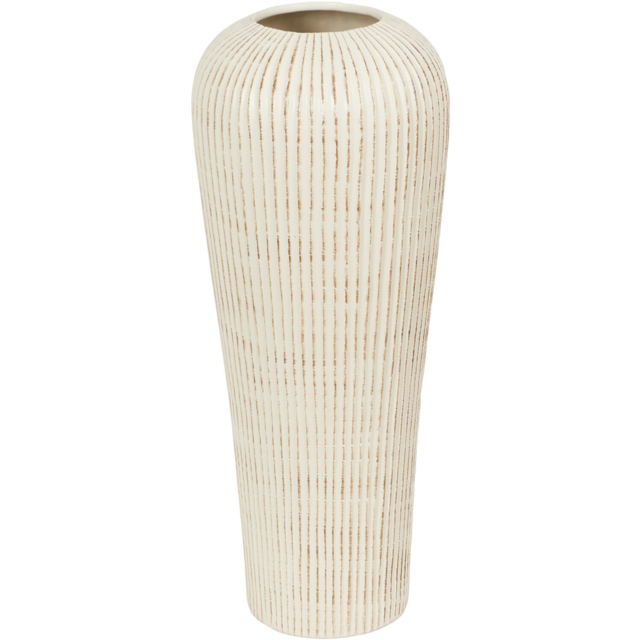 Ava Cream Tall Flower Vase - image 1