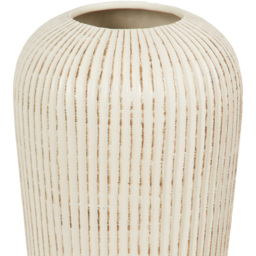 Ava Cream Tall Flower Vase - thumbnail 3