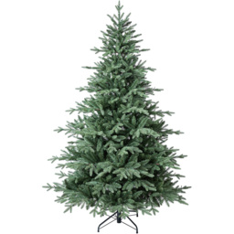 Evergreen Classics Baytown Fir Oxford Pine Pre-Lit Artificial Christmas Tree 7ft