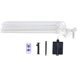 Living and Home Solar Powered LED Meteor Shower String Light 3m - thumbnail 2