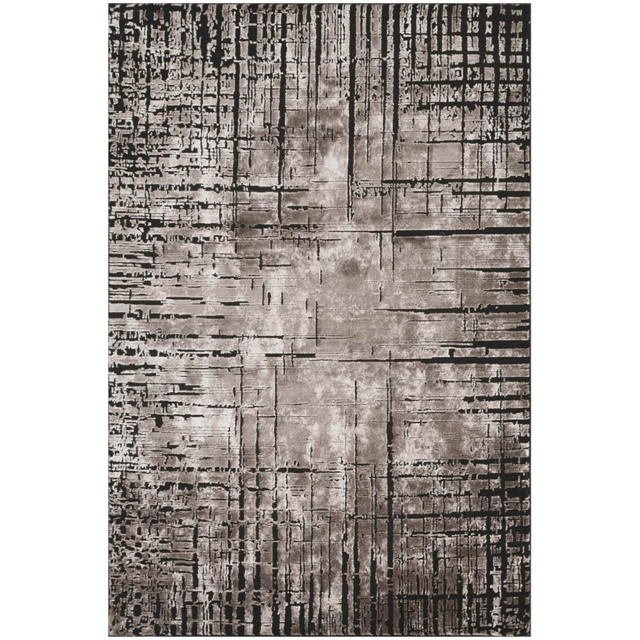 Desire Rugs Belgravia Metallic Sheen Nexus Design Mocha Rug 200 x 290cm - image 1