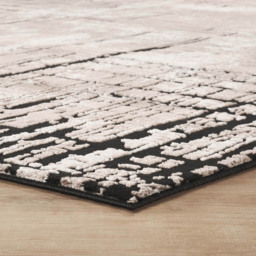 Desire Rugs Belgravia Metallic Sheen Nexus Design Mocha Rug 200 x 290cm - thumbnail 3