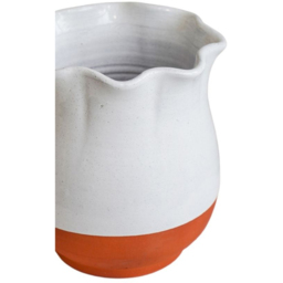 Ivyline Moreton Ivory Scalloped Vase 30cm - thumbnail 2