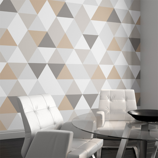Origin Murals Geometric Multicolour Wall Mural - image 1