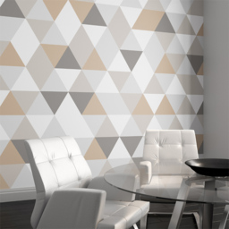 Origin Murals Geometric Multicolour Wall Mural