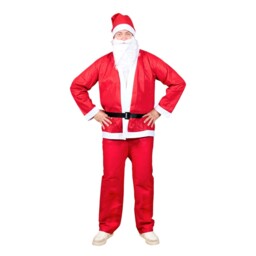 Sleigh Bells Ring Red Santa Dress Up Costume