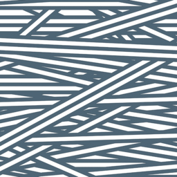 Origin Murals Striped Criss Cross Pattern Blue Wall Mural - thumbnail 2