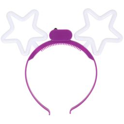 Single LED Star Christmas Headband in Assorted styles - thumbnail 3