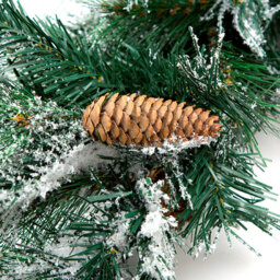 Best Artificial Frosted Green Christmas Garland with Colorado Pine and Spruce Tips 180cm - thumbnail 4