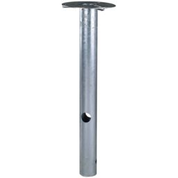 Nordlux Galvanised Steel Silver Garden Lights Base - thumbnail 1