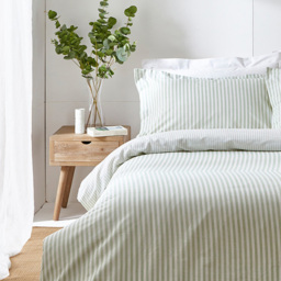 Yard Double Hebden Eucalyptus Reversible Duvet Set - thumbnail 2