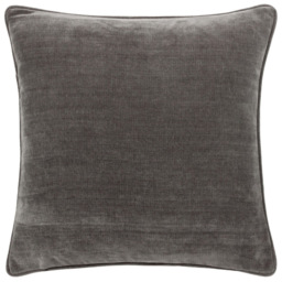 Yard Charcoal Heavy Chenille Reversible Cushion - thumbnail 1