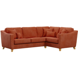Marlon City Terracotta 3 Seater Left Hand Corner Sofa - thumbnail 2