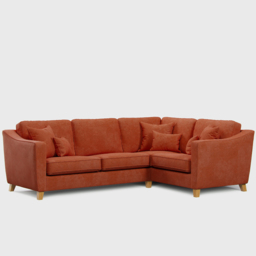 Marlon City Terracotta 3 Seater Left Hand Corner Sofa - thumbnail 2