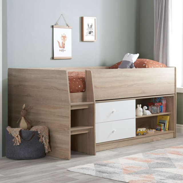 Leyton Single Chipboard Cabin Bed - image 1
