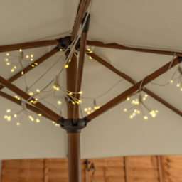 ValueLight Set of 10 Firework Clear Outdoor Solar String Light