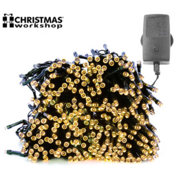 The Christmas Workshop 200 LED String Light Warm White - thumbnail 2