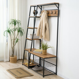 Finn Multi Purpose Shelving Unit Brown - thumbnail 3