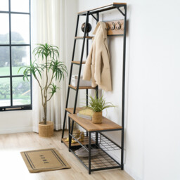 Finn Multi Purpose Shelving Unit Brown - thumbnail 2