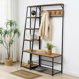 Finn Multi Purpose Shelving Unit Brown - thumbnail 1