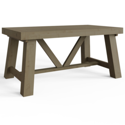 FWStyle Saltash Reclaimed Pine Dining Table - thumbnail 2