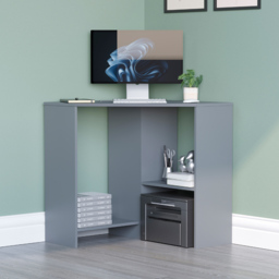 Vida Designs Hetton Corner Computer Desk Grey - thumbnail 4