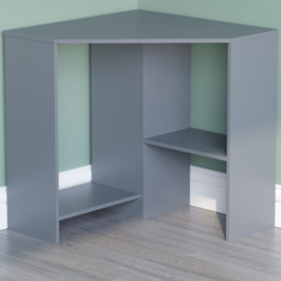 VIDA DESIGNS Hetton Corner Computer Desk Grey