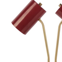 Kyaire Dark Red Table Lamp - thumbnail 3