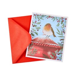Pack of 15 Christmas Robin Cards - thumbnail 3