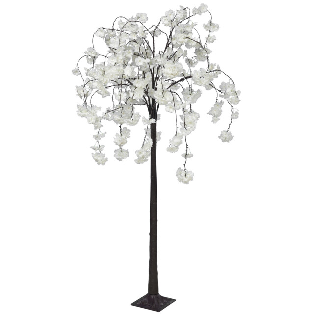 200 LED Willow Blossom Artificial Decorative Tree - image 1