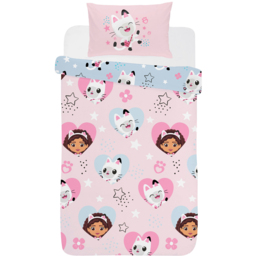 Gabbys Dollhouse Heart and Stars Duvet Set - thumbnail 3