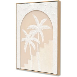 3D Palm Tree Textured Art - thumbnail 3