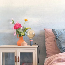 Grandeco Roomblush Layered Horizon Watercolour Blue 4 Lane Wall Mural - thumbnail 4
