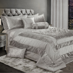 Intimates Vera King Size Silver Bedspread
