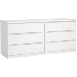 Furniture To Go Naia 6 Drawer White Chest of Drawers - thumbnail 2
