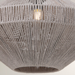 Delia Ceiling Fitting Grey - thumbnail 4