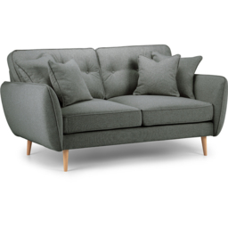 Opry Faro 2 Seater Button Back Slate Sofa - thumbnail 2