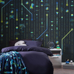 Next Blue Brights Mural - thumbnail 1