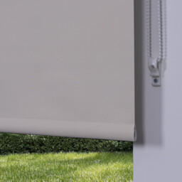 Light Taupe Plain Blackout Blind 180 x 165cm - thumbnail 2