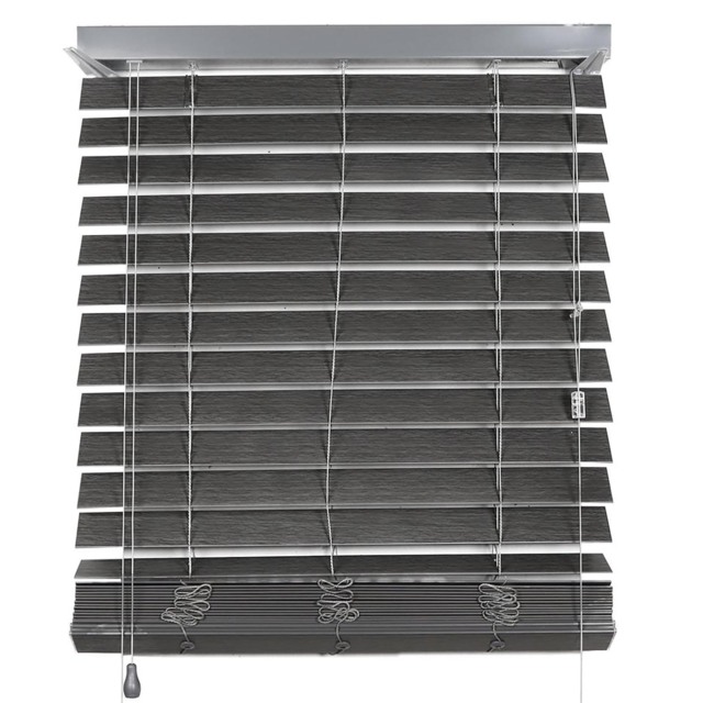 Ashwood Dark Grey Oak Venetian Blind 180 x 160cm - image 1